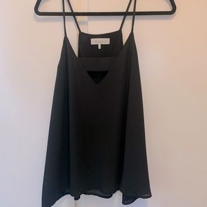 WAYF peekaboo Black Tank- Large